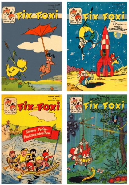 Fix und Foxi 59 - 62